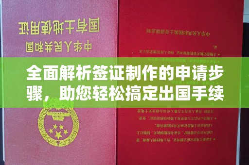 象州全面解析签证制作的申请步骤，助您轻松搞定出国手续
