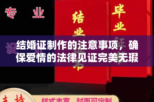 象州结婚证制作的注意事项，确保爱情的法律见证完美无瑕